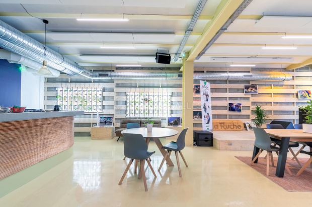 Le Transformateur — la salle et les tables